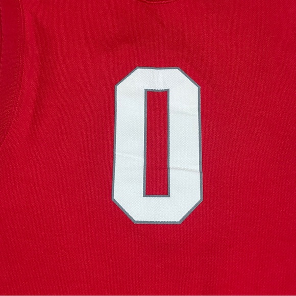 Nike Ohio State Buckeyes Basketball Jersey NCAA #0 Red Youth Large Sullinger - Picture 6 of 6